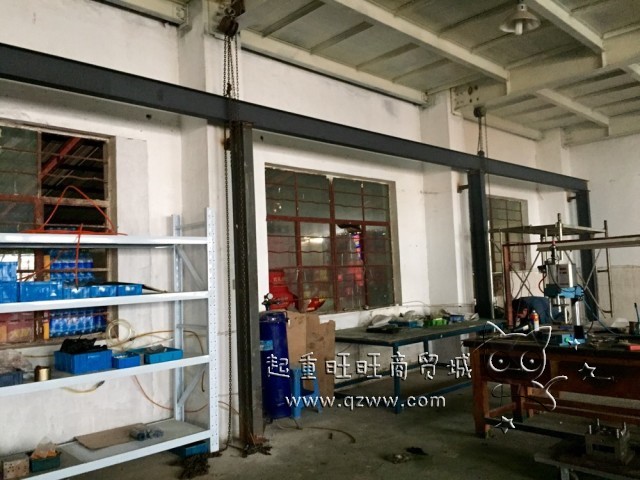 老式车间无钢结构加装起重机的案例