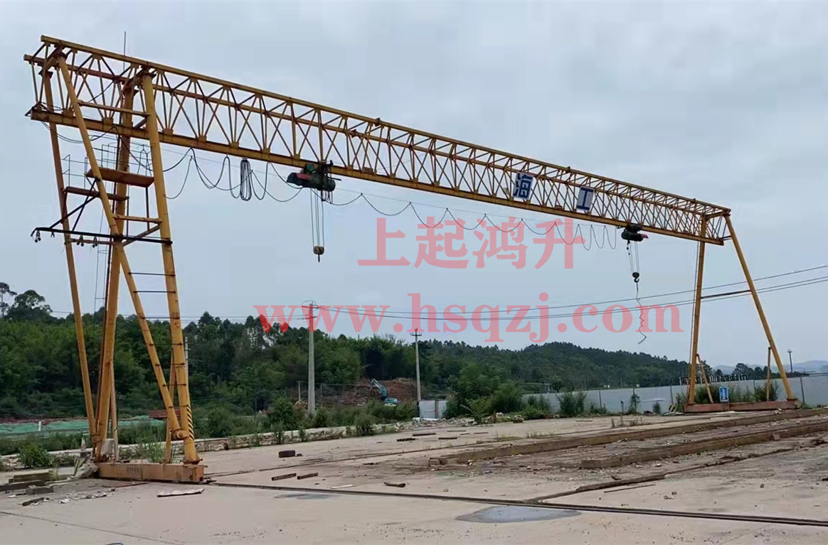 10吨路桥龙门吊租赁|10吨倒三角门式起重机出租